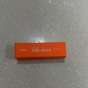 Hola Neon Lip Drip Tinted Lip Oil - Orange